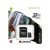 KINGSTON MICRO SDHC 32GB CANVAS SELECT 80R CL10 UHS-I CON ADATTATORE SD
